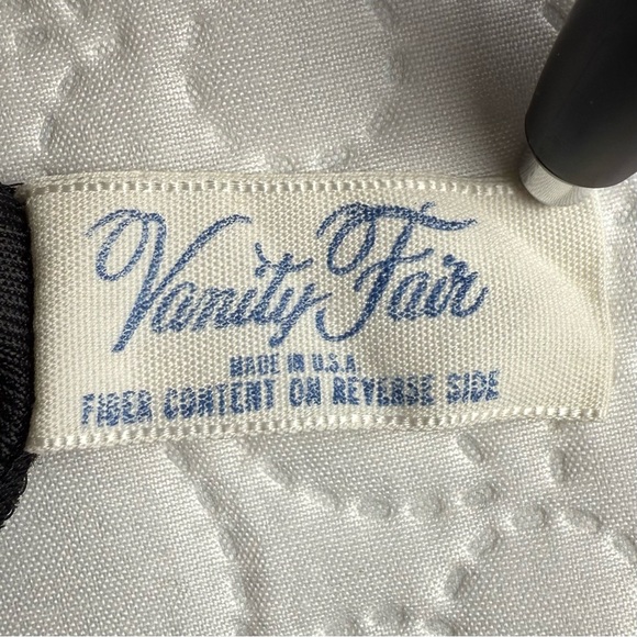 Vintage 60s Vanity Fair Black Leopard Animal Print Hostess Collar Nightgown P - Picture 8 of 9